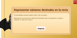 Decimals a la recta
