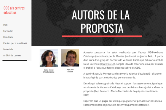 Els ODS als centres educatius