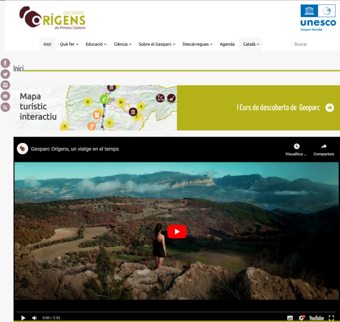 Geoparc origens