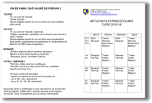 extraescolars