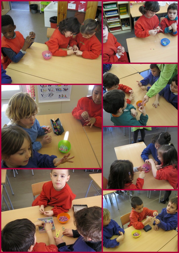 fem polseres de gometes