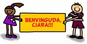 BENVINGUDA,CIARA