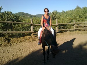Amelia con Pequeña
