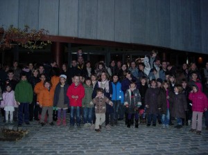 Foto de famíla a l'Auditori de Granollers