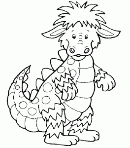 dibujos-infantiles-dragones-colorear