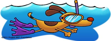 snorkel-dog