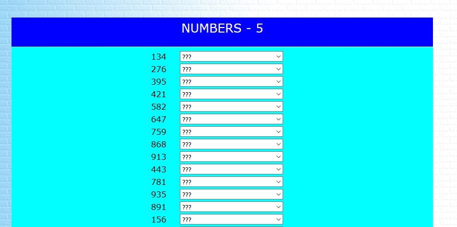 large numbers 2