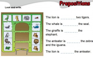 prepositions