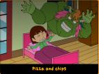 PIZZA AND CHIPS