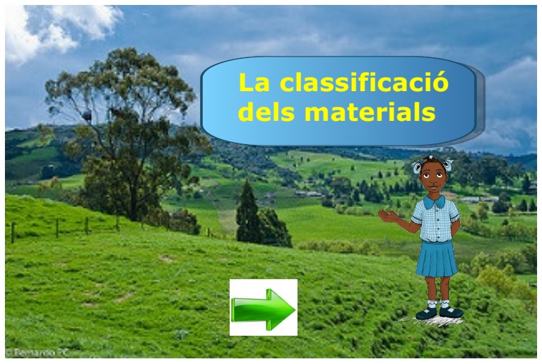 La classificació dels materials