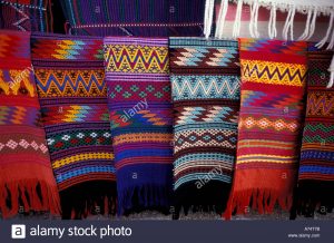 Central America, Guatemala, Antigua weaving