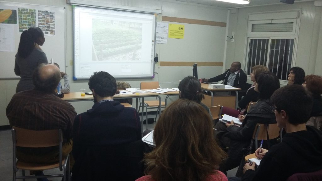 Un moment de la conférence