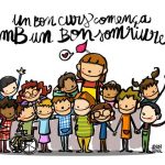 un bon curs comença amb un bon somriure