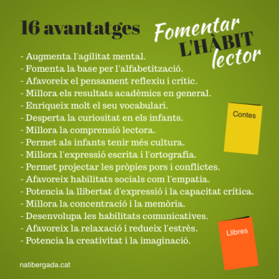 16 avantatges de fomentar l'hàbit lector