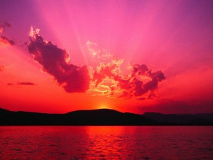 Posta de sol a Canàries