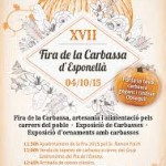 Cartell XVII Fira de la Carbassa d'Esponellà