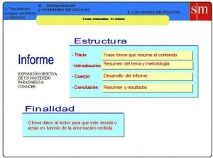 El informe