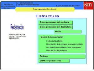 La reclamación