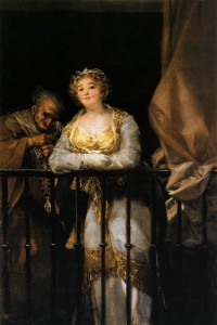 Francisco de Goya: Maja y Celestina