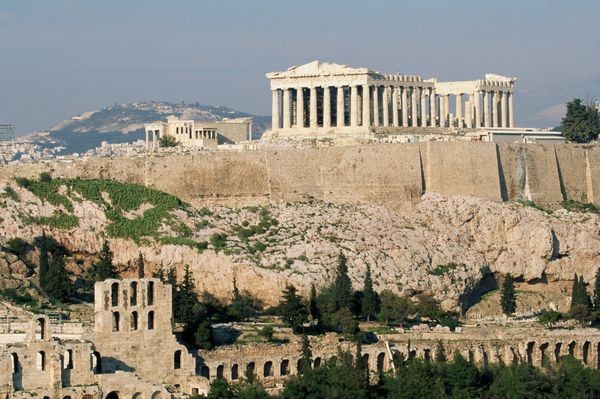Acropolis, Athens, Greece --- Image by © Image Source/Corbis