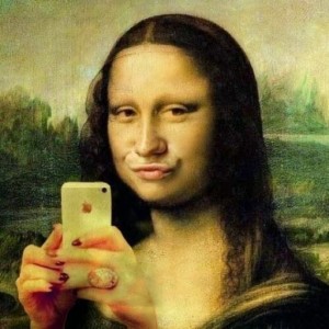 La Gioconda selfie