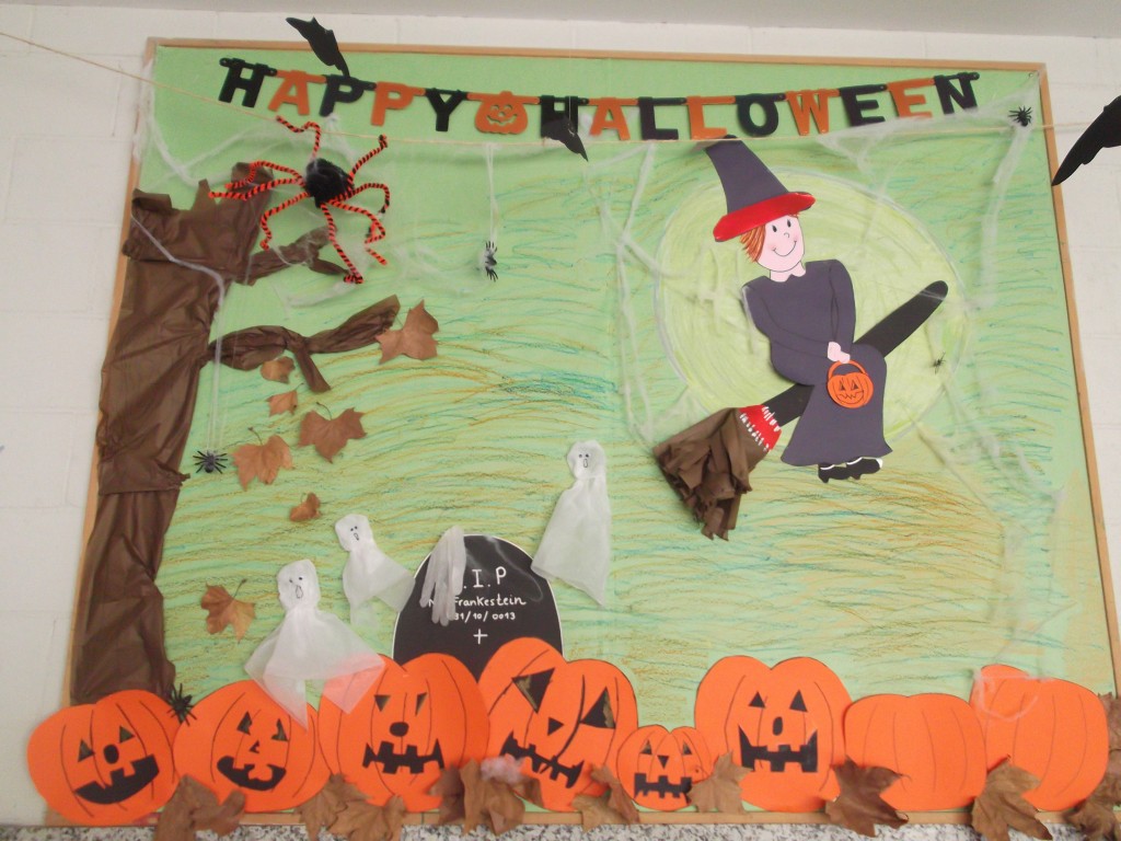 mural hallowen anglès