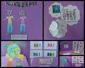 Lapbook de la natura i de la creació.