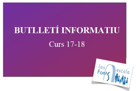 butlletí informatiu 17-18