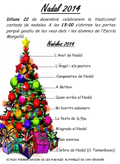 programa nadales 2014