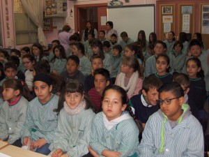 Tots preparats per la Lectura en veu alta dels nostres companys!!