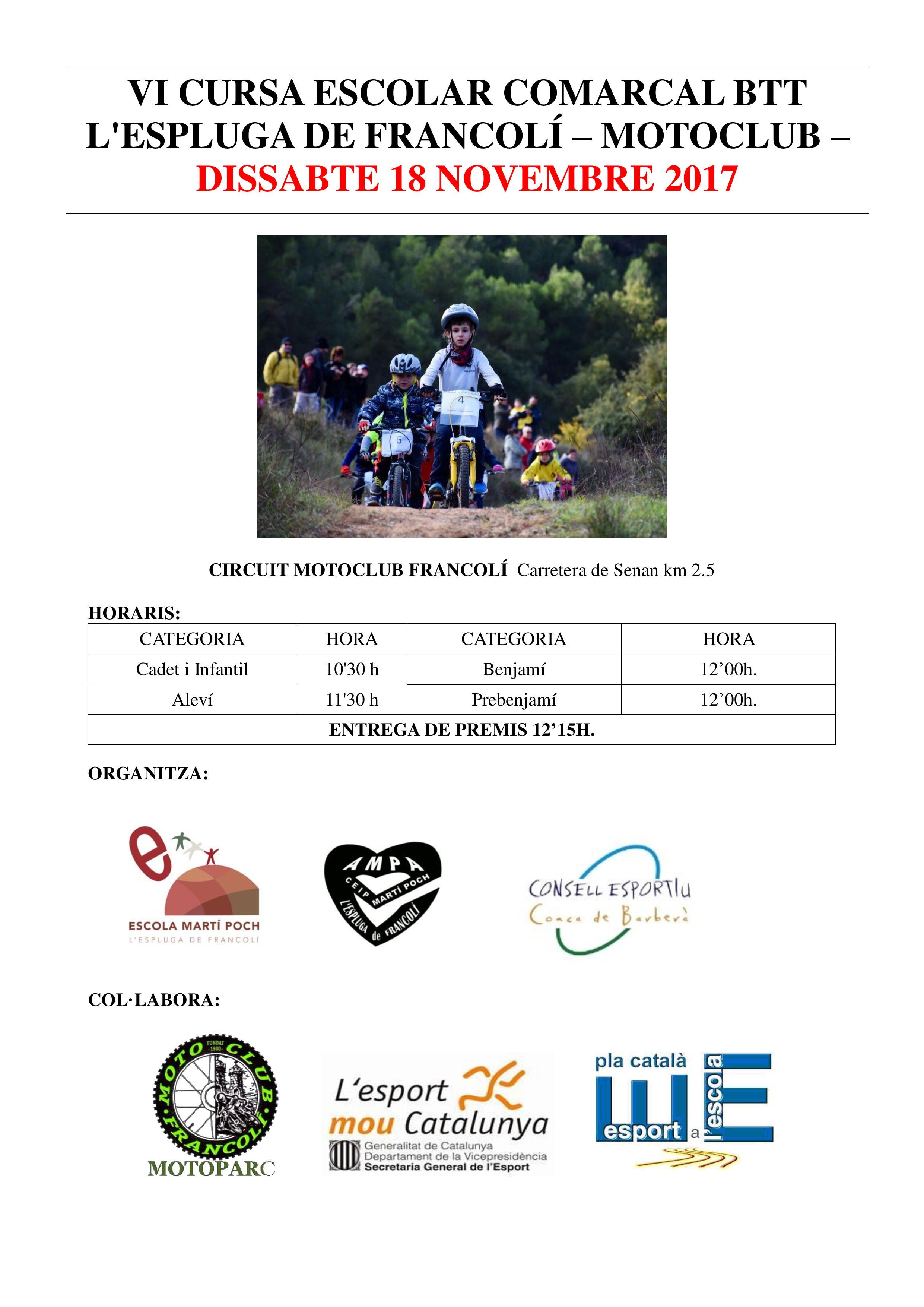 2017-11-18 - Cartell cursa - Foto