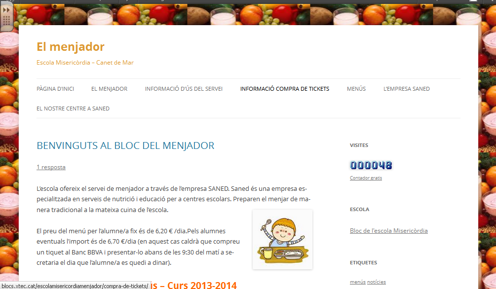 Bloc menjador