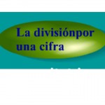 Divisió d'una xifra divisió