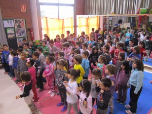Dancing the Gingerbread Man song