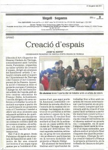 Urgell-Segarra, 21 Gener