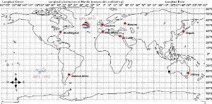 Mapa Mundi Coordenades