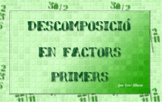DESCOMPOSICIO FACTORS