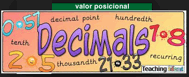 VALOR POSIC DECIMALS