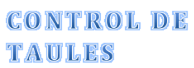 control taules