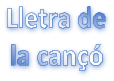 lletra canço