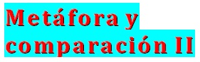metafora comparacion 2