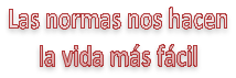 normas vida mas facil