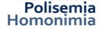 polisemia homonimia