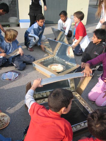5è A i la seva pizza solar