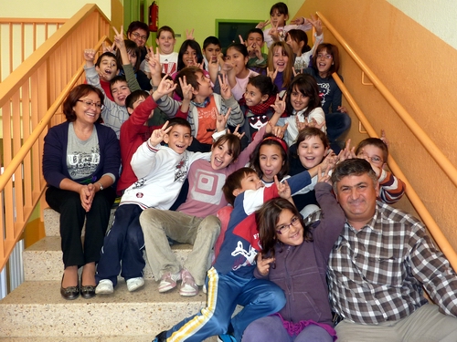 FOTO DIVERTIDA DEL GRUP DE QUART