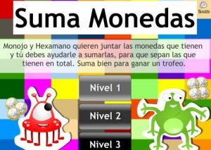 suma monedas