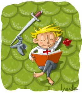 dibuix_santjordi_lectura