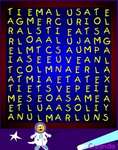 SOPA LETRAS SIST SOLAR