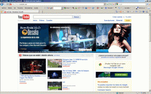 inici de YouTube