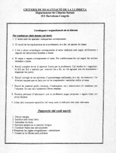 COM HEM DE PRESENTAR LA LLIBRETA? 